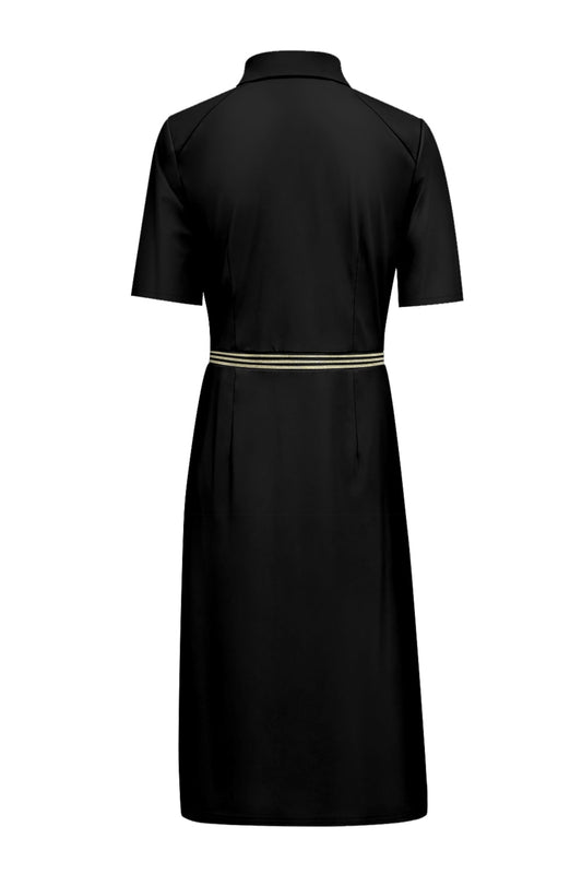 Triple Nine Travel Jurk Mia Zwart - 51822 - Peet kleding