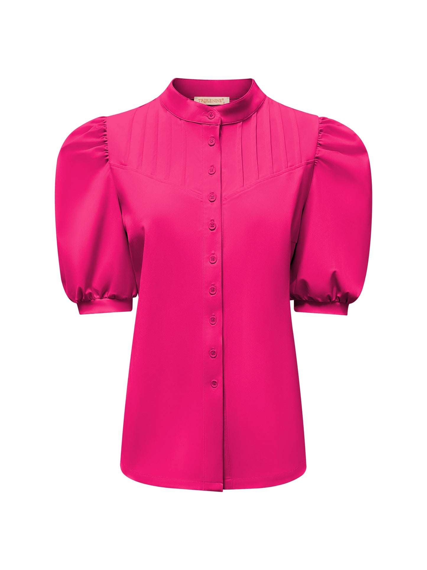 Triple Nine - Travel Blouse Emilie Fuchsia - 5934 - Peet kleding