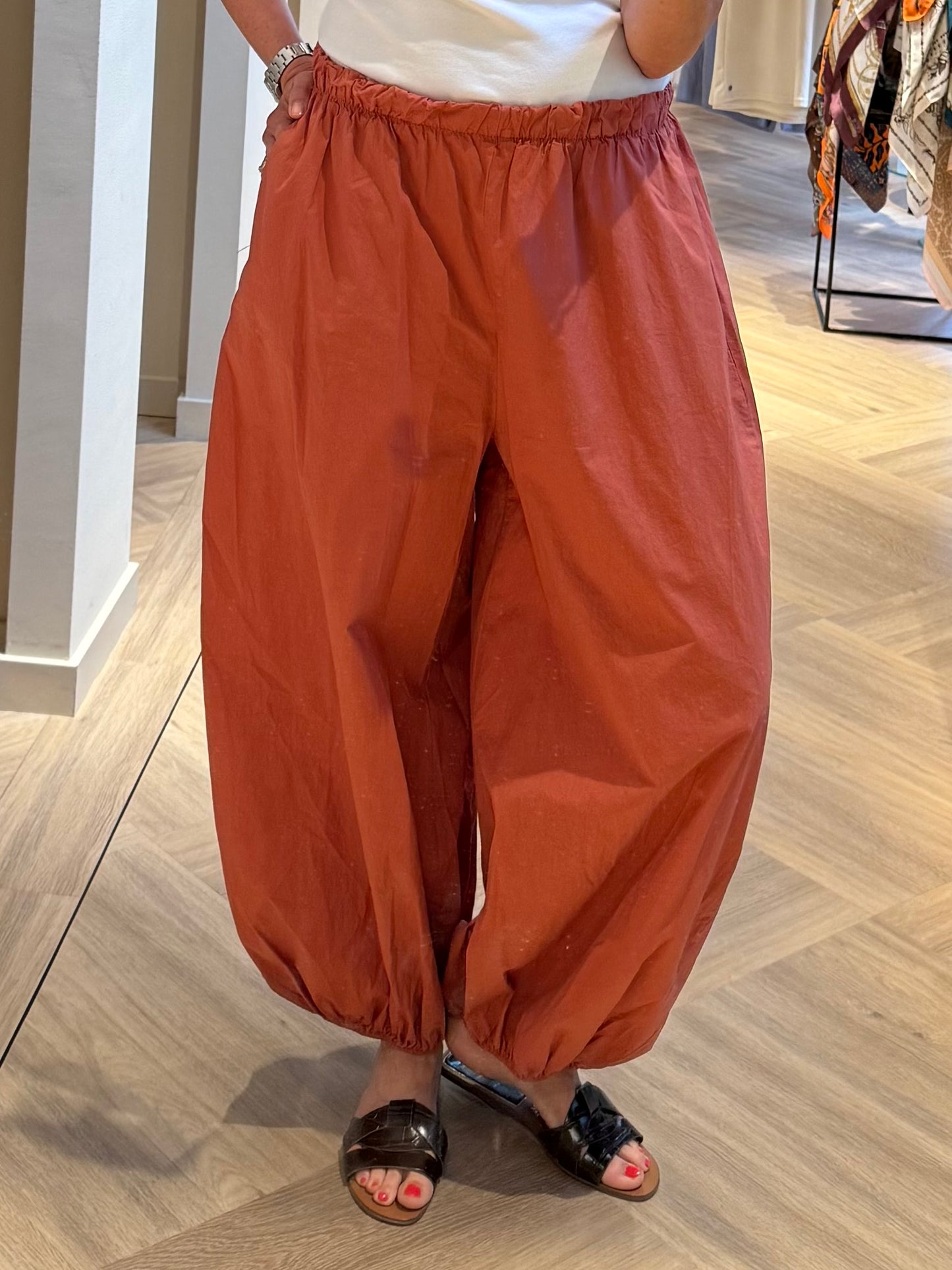 Broek Parachute Brique - Peet kleding