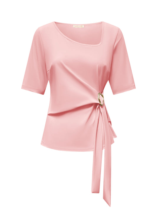 Triple Nine Travel Top Silvi Poederroze - 6944 - Peet kleding