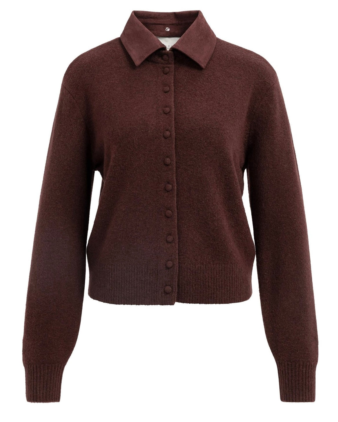 Yaya Vest Chocolate Red Melange - Peet kleding
