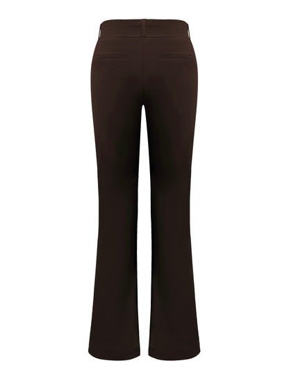 Triple Nine - Travel Broek Joy Donkerbruin - 3002