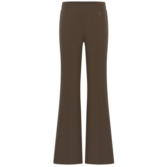 Triple Nine - Travel Broek Fleur Taupe - 2301 - Peet kleding