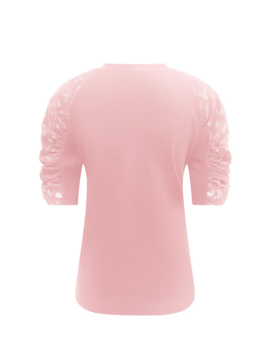 Triple Nine Travel Top Ruth Poederroze - 6949 - Peet kleding