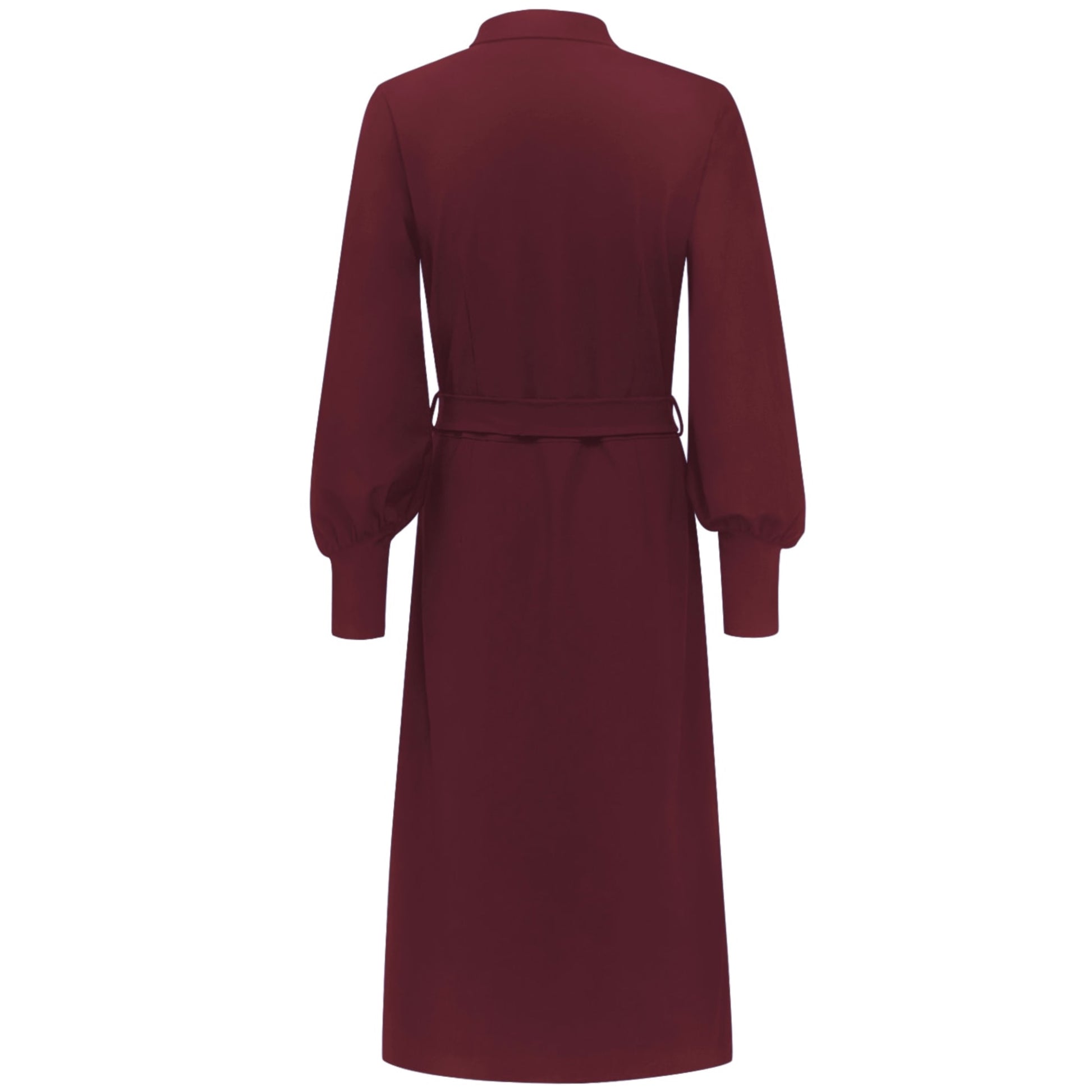 Triple Nine - Travel Jurk Nena Bordeaux - 51813 - Peet kleding