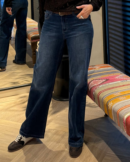 Red Button Jeans Colette Belt Dark Stone - Peet kleding