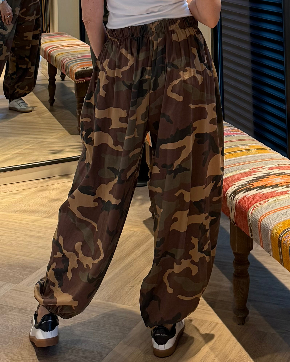 Broek Parachute Camo Print - Peet kleding