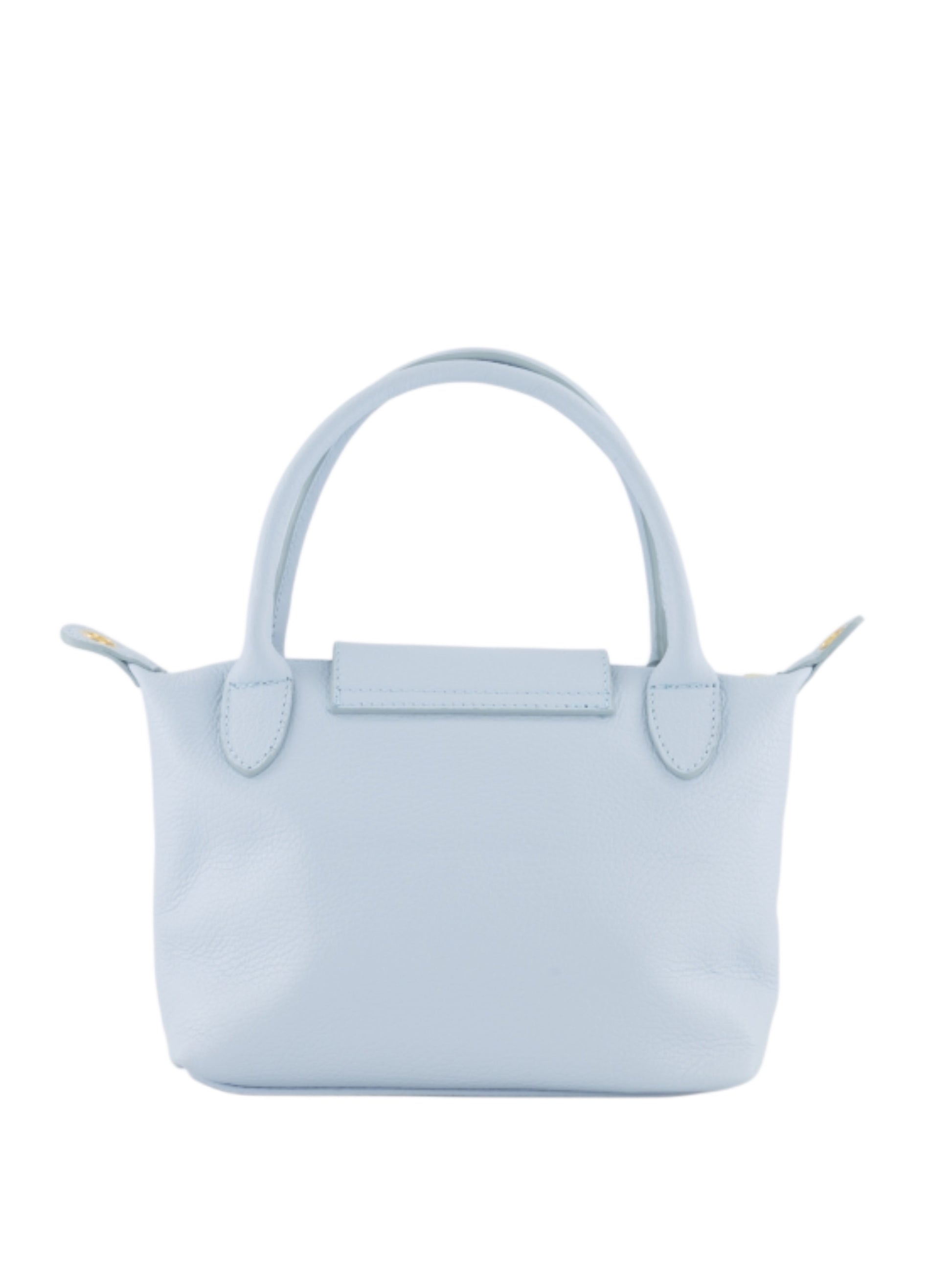 Tas Leder Chantal Lichtblauw - Peet kleding