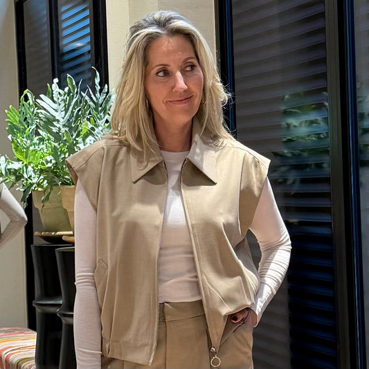 With Black Gilet Valentina Zand - Peet kleding