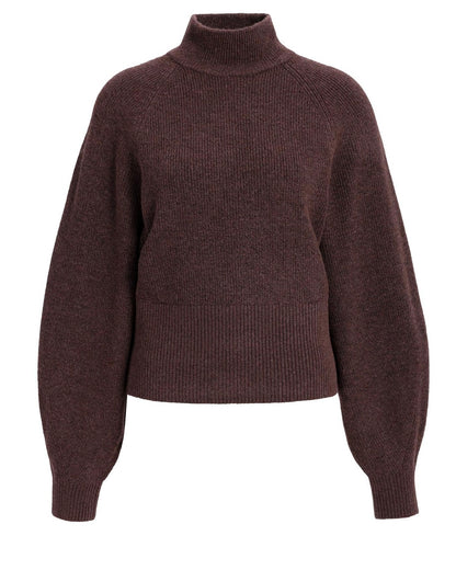 Yaya Trui Chocolat Red Melange - Peet kleding