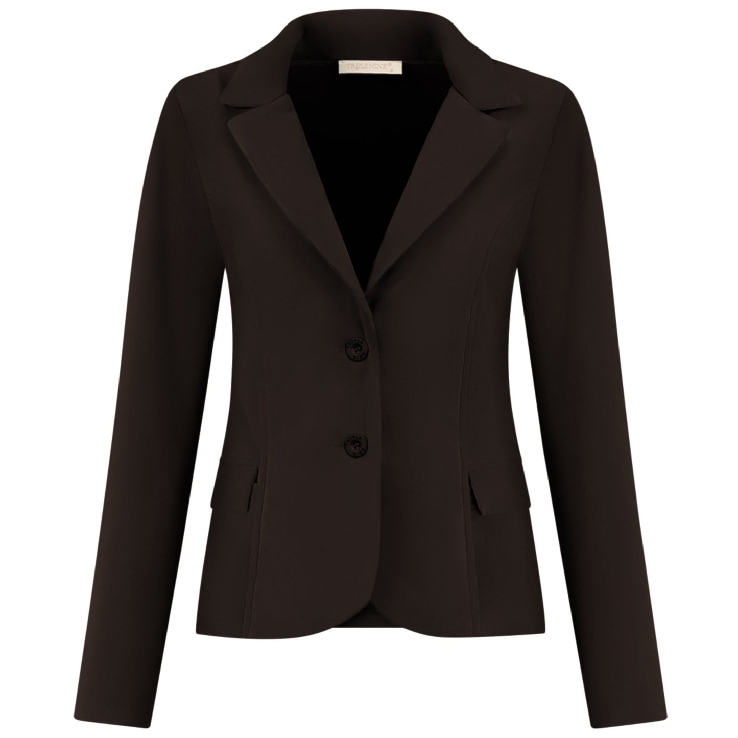 Triple Nine - Travel Blazer Francis Donkerbruin - 3101 - Peet kleding