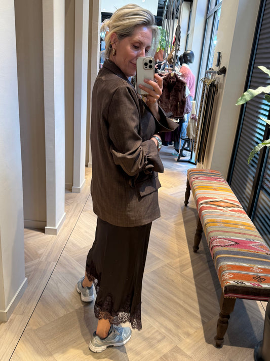 Blazer Lilly Bruin Melee - Peet kleding