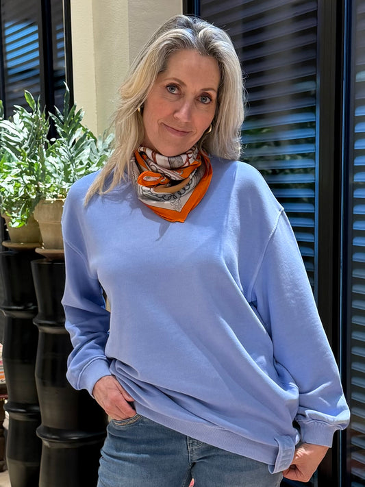 Zhrill Sweater Marlen Blauw - Peet kleding