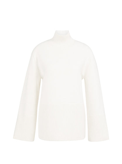 Yaya Col Trui Offwhite - Peet kleding