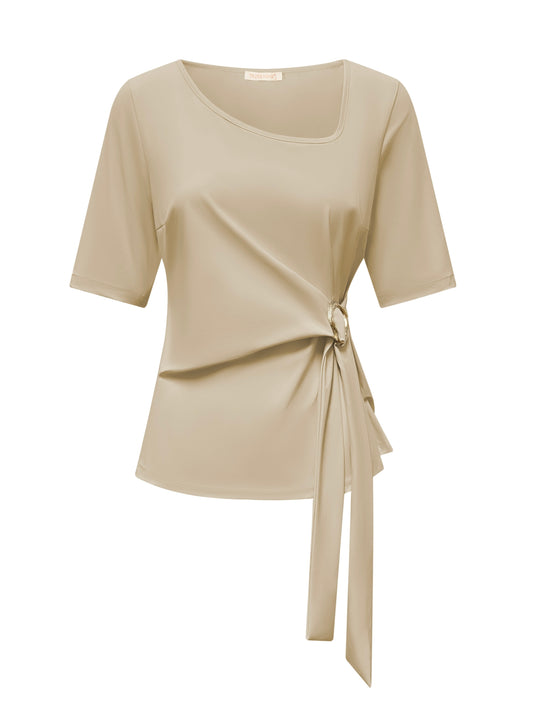 Triple Nine Travel Top Silvi Beige - 6944 - Peet kleding