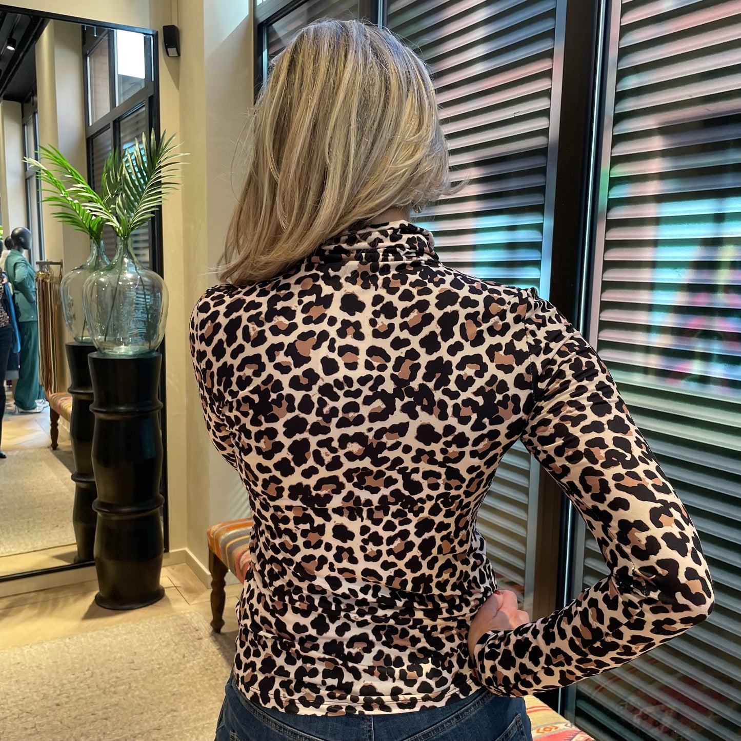 Azzurro Col Zella Leopard - Peet kleding