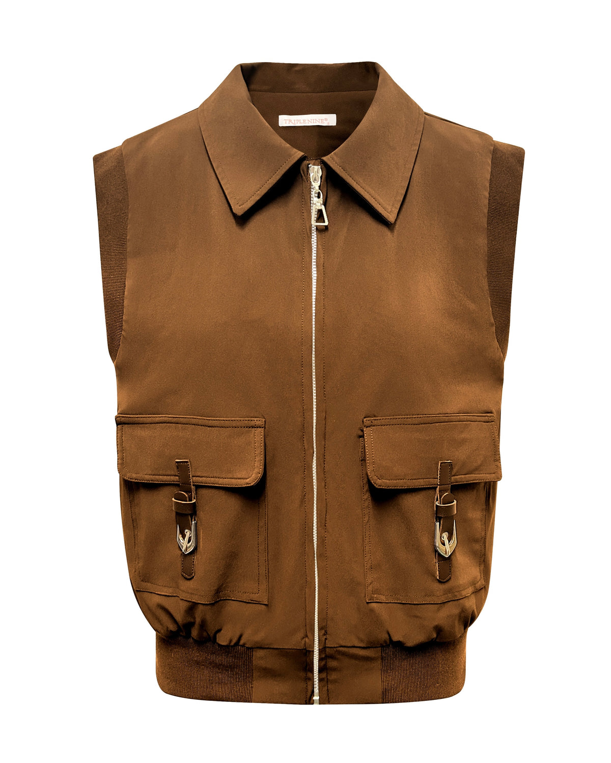 Triple Nine - Bodywarmer Joly Caramel - 92420 - Peet kleding