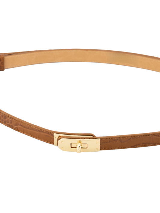 Riem Garcia Croco Cognac - Peet kleding