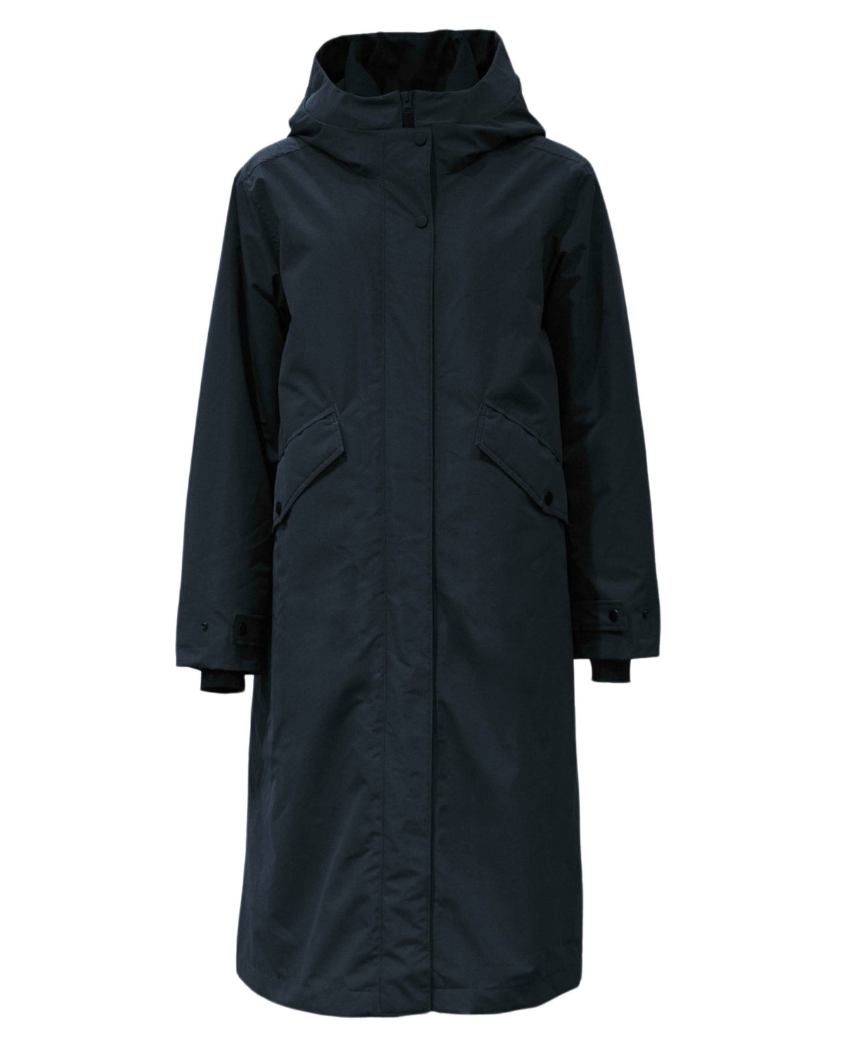 With Black Brooklyn Function Parka Midnight Blue - Peet kleding
