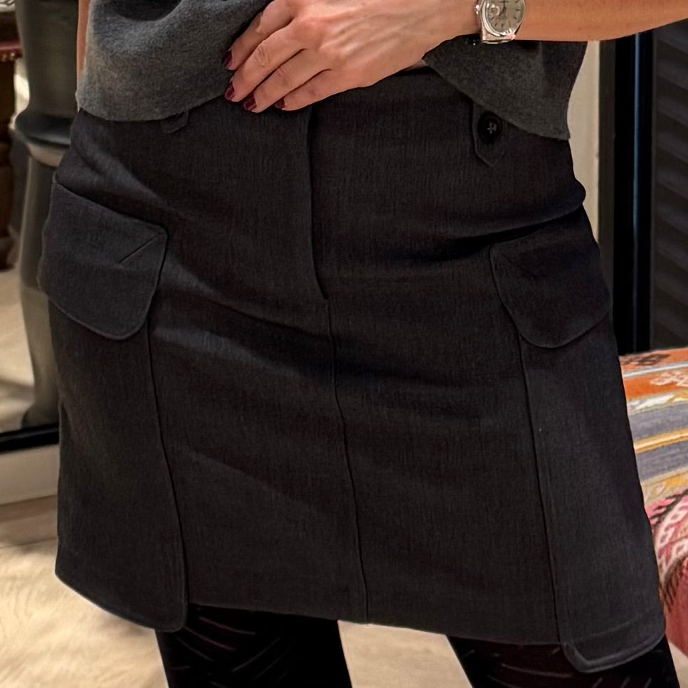 Yaya Rok Cargo Anthracite - Peet kleding