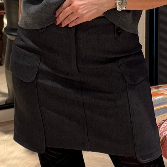 Yaya Rok Cargo Anthracite - Peet kleding