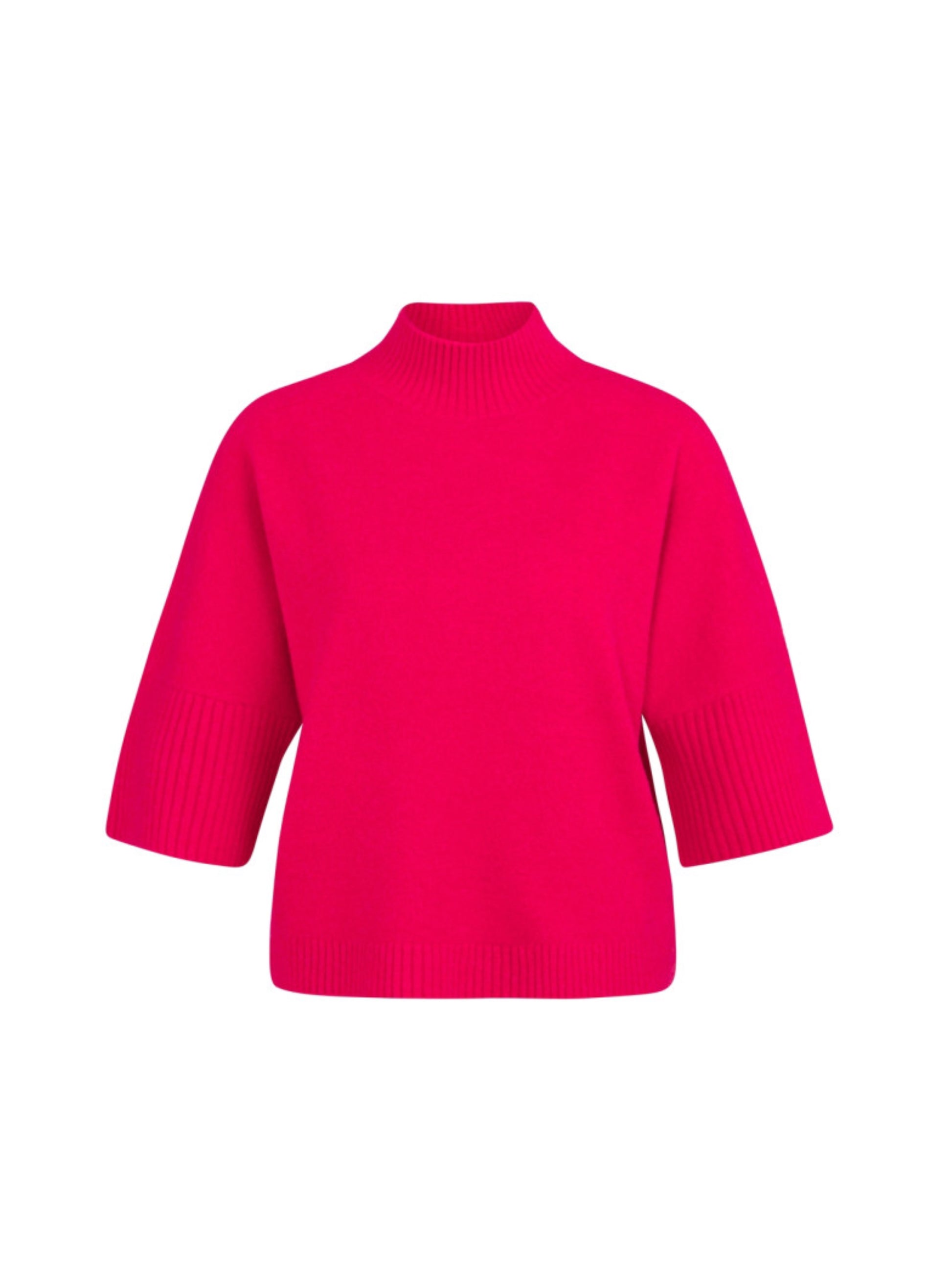 Yaya Turtle Trui 3/4 Roze - Peet kleding