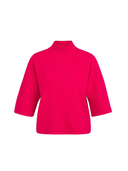 Yaya Turtle Trui 3/4 Roze - Peet kleding
