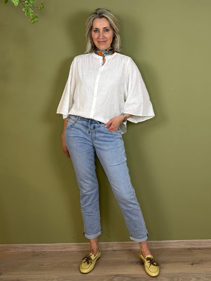 Zhrill Blouse Steph Offwhite - Peet kleding