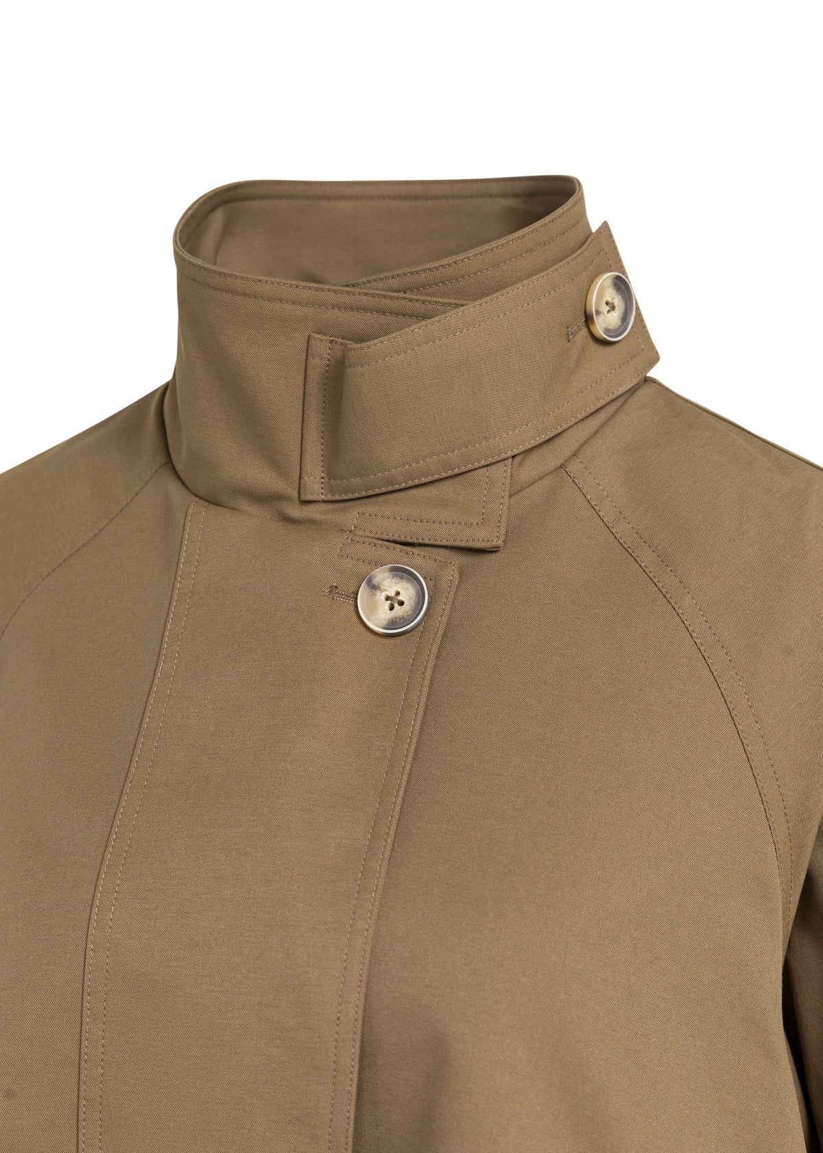 Yaya Jas Trench Teak Brown