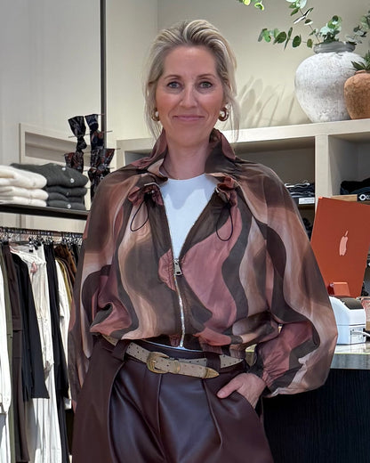 Blouson Wave Koper - Peet kleding