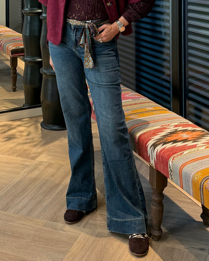 Red Button Jeans Brielle Vintage & Scarf - Peet kleding