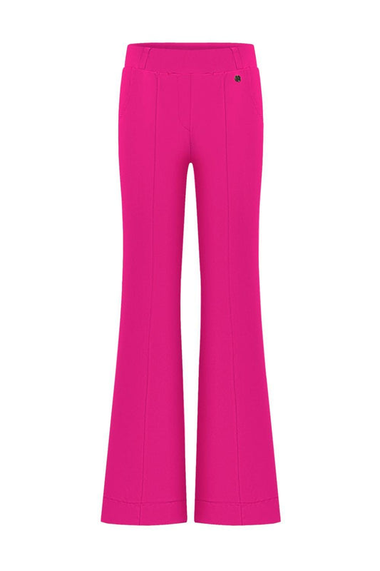 Triple Nine - Travel Broek Fleur Fuchsia - 2301 - Peet kleding