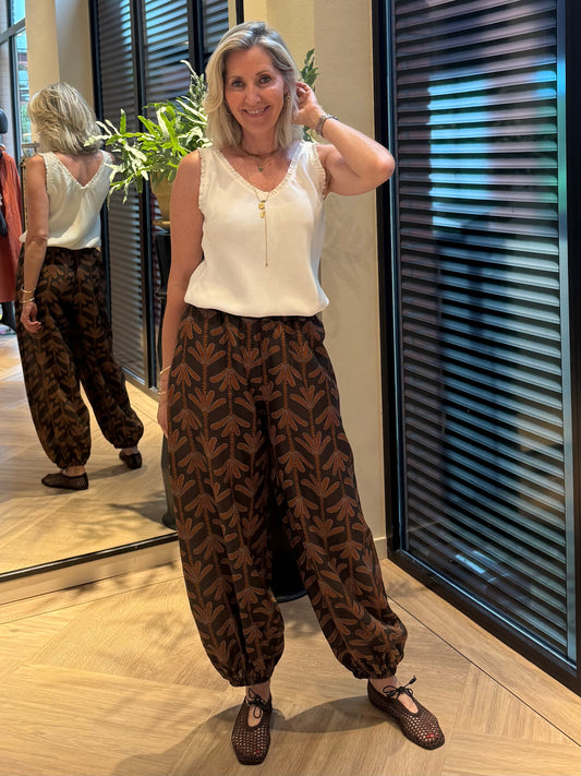 Broek Avalon Ballon Print