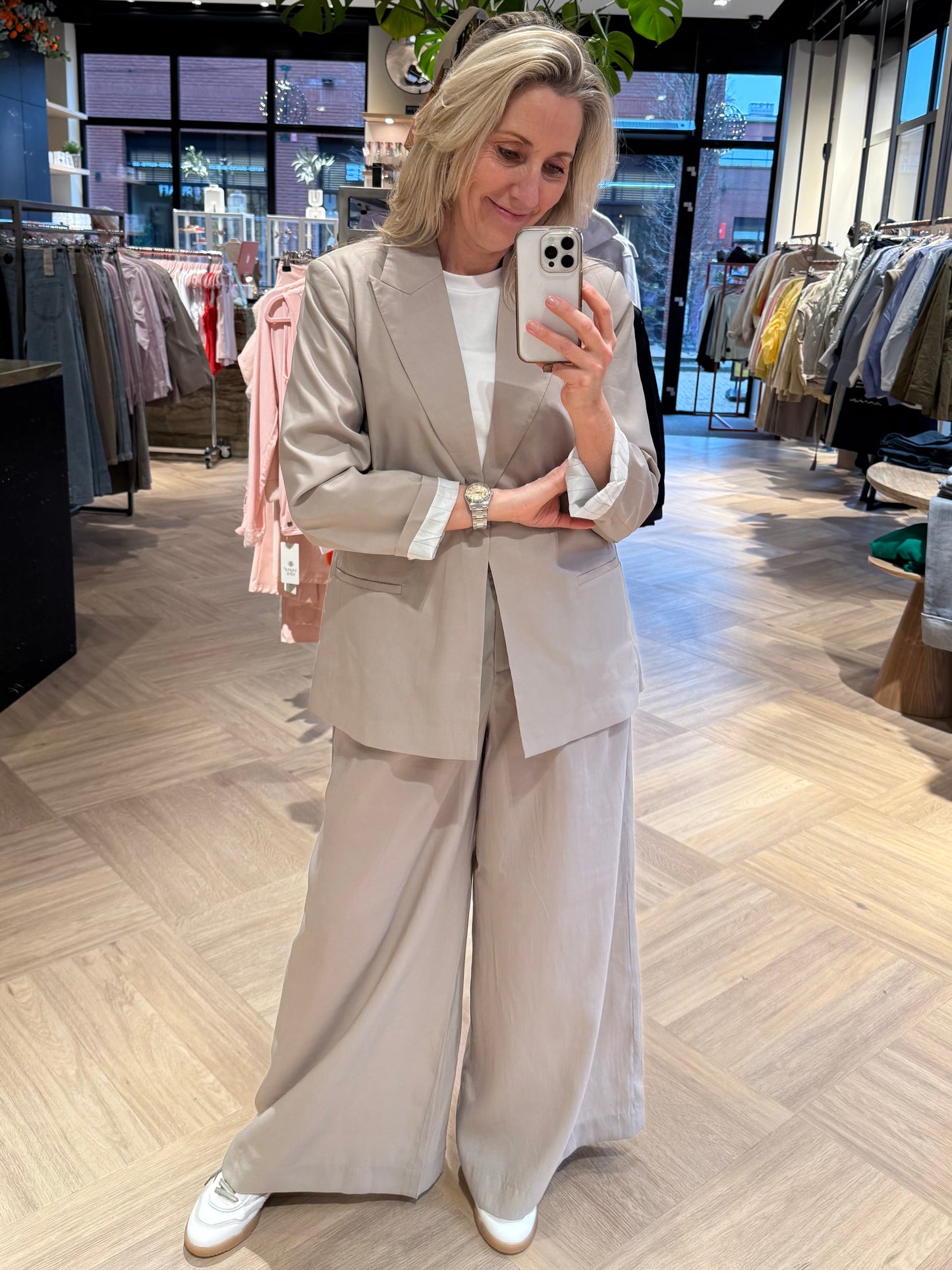 With Black Pantalon Marleen - Peet kleding