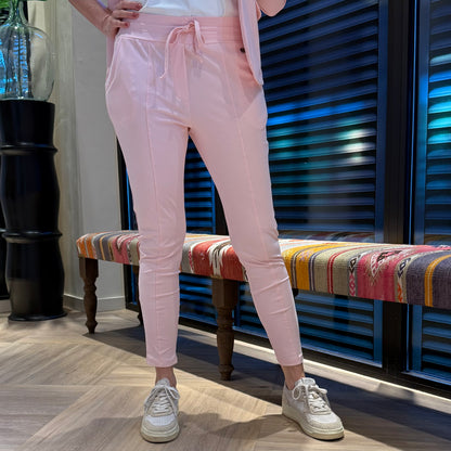 Triple Nine - Travel Broek Fenna Roze - 2101 - Peet kleding