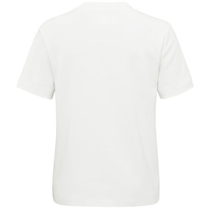 Yaya Basic T-Shirt Offwhite - Peet kleding