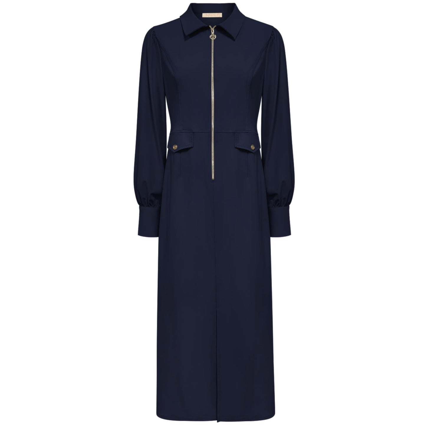 Triple Nine - Travel Jurk Melinna Navy - 51814 - Peet kleding