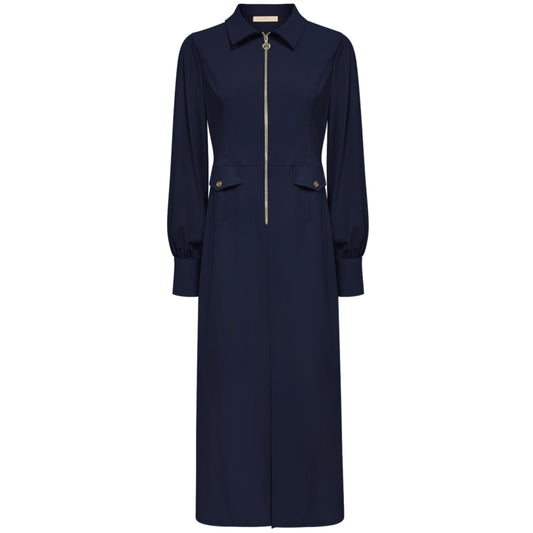 Triple Nine - Travel Jurk Melinna Navy - 51814 - Peet kleding