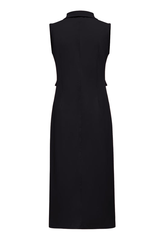 Triple Nine Travel Jurk Melina Donkerbruin - 51806 - Peet kleding
