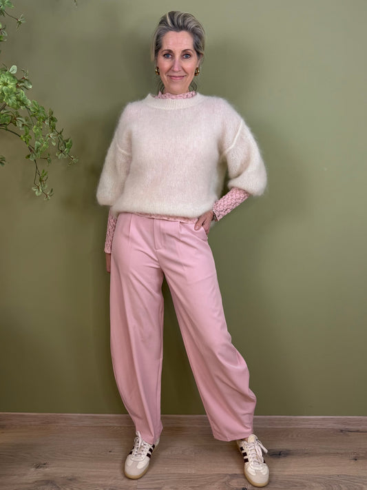 Mohair Trui Pip Offwhite - Peet kleding