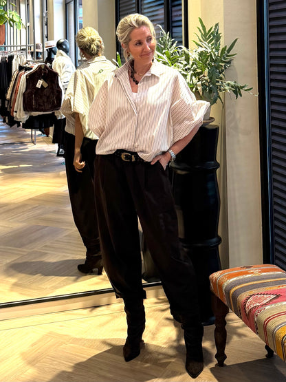 Blouse Lot Streep Wit