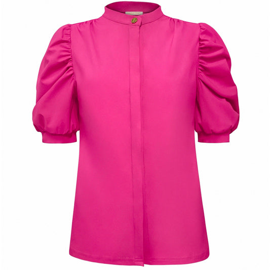 Triple Nine - Travel Blouse Meggie Fuchsia - 5906 - Peet kleding