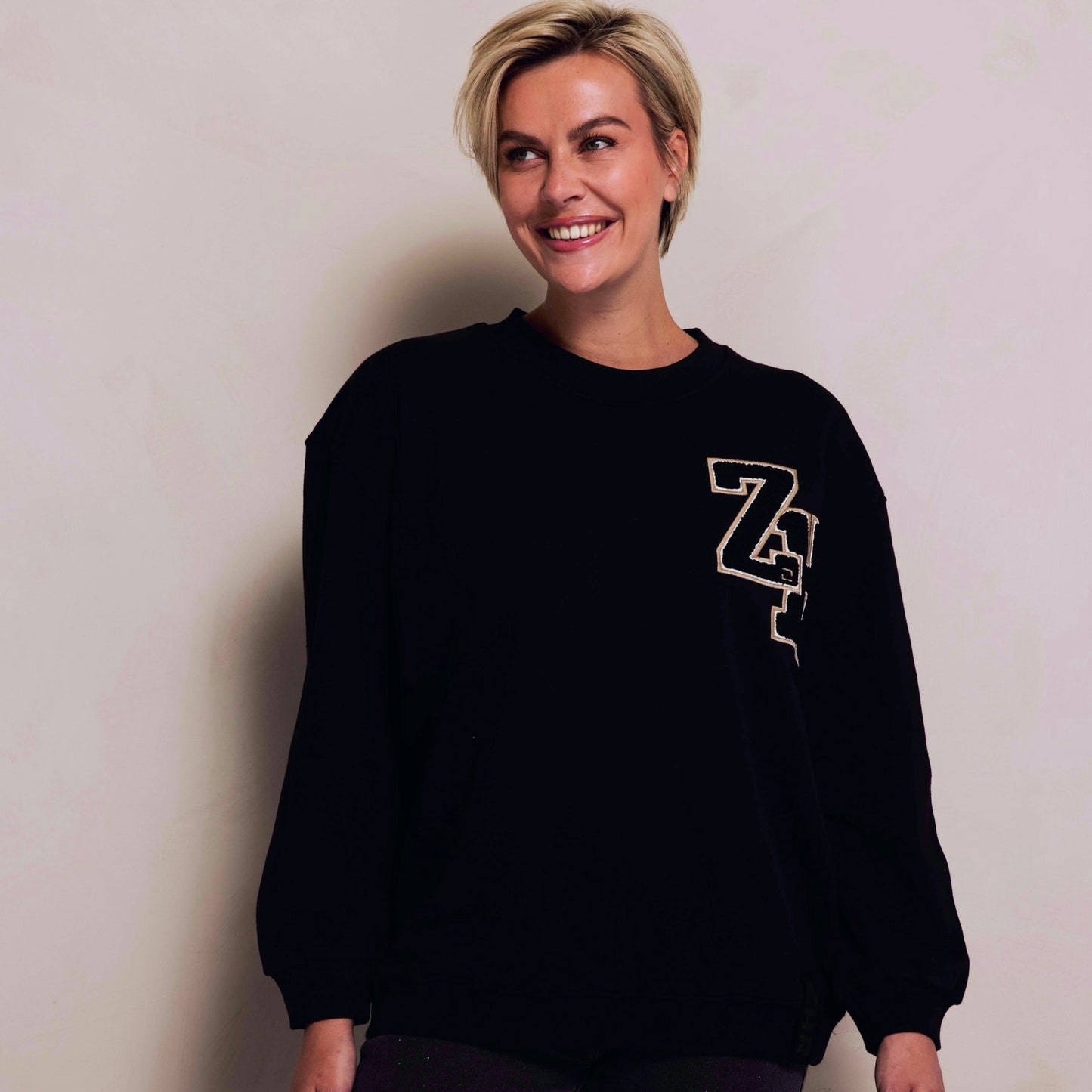 Zhrill Sweater Marlen Zwart - Peet kleding