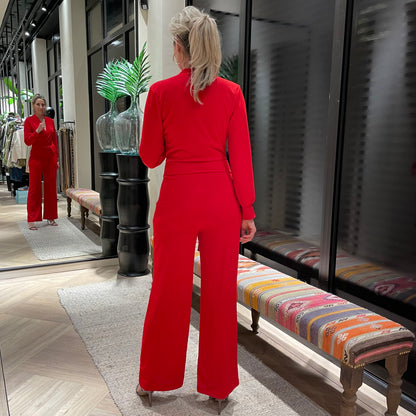 Jumpsuit Joany Rood - Peet kleding