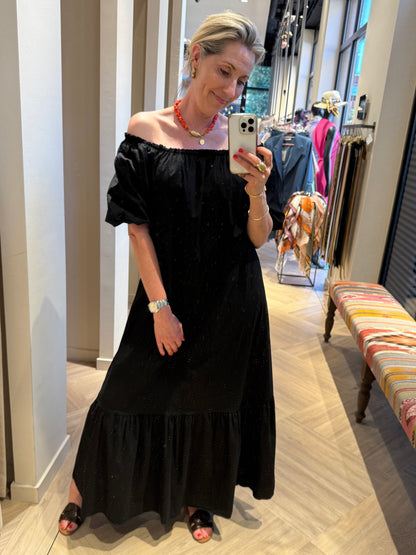 Jurk Roos Zwart - Peet kleding