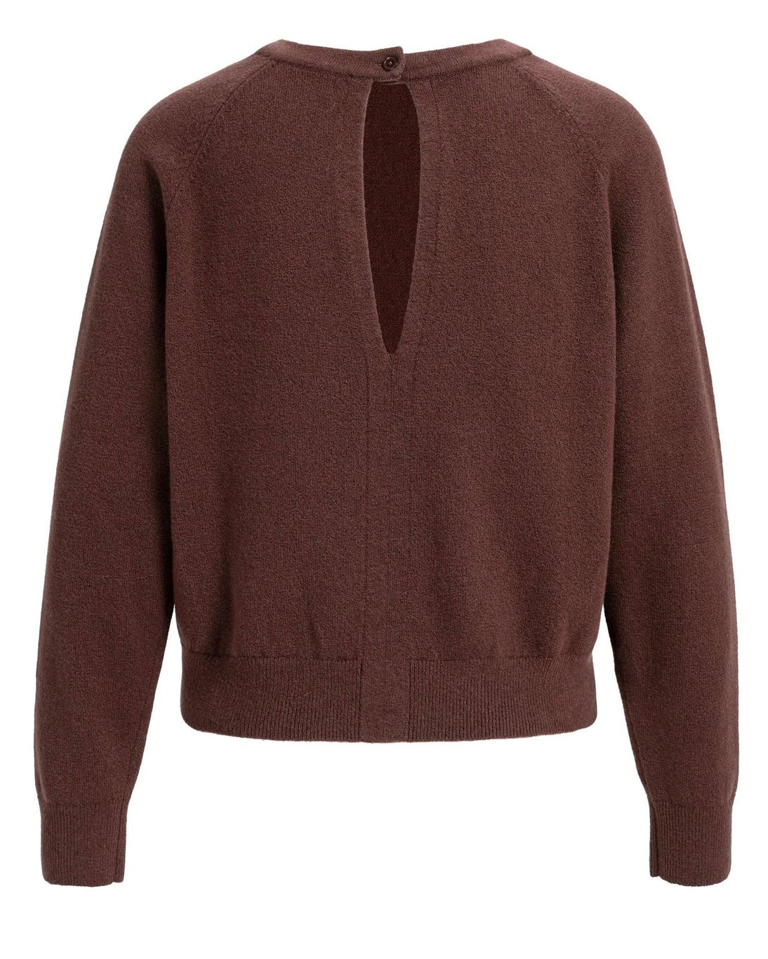 Yaya Trui Open Back Chocolate Red - Peet kleding