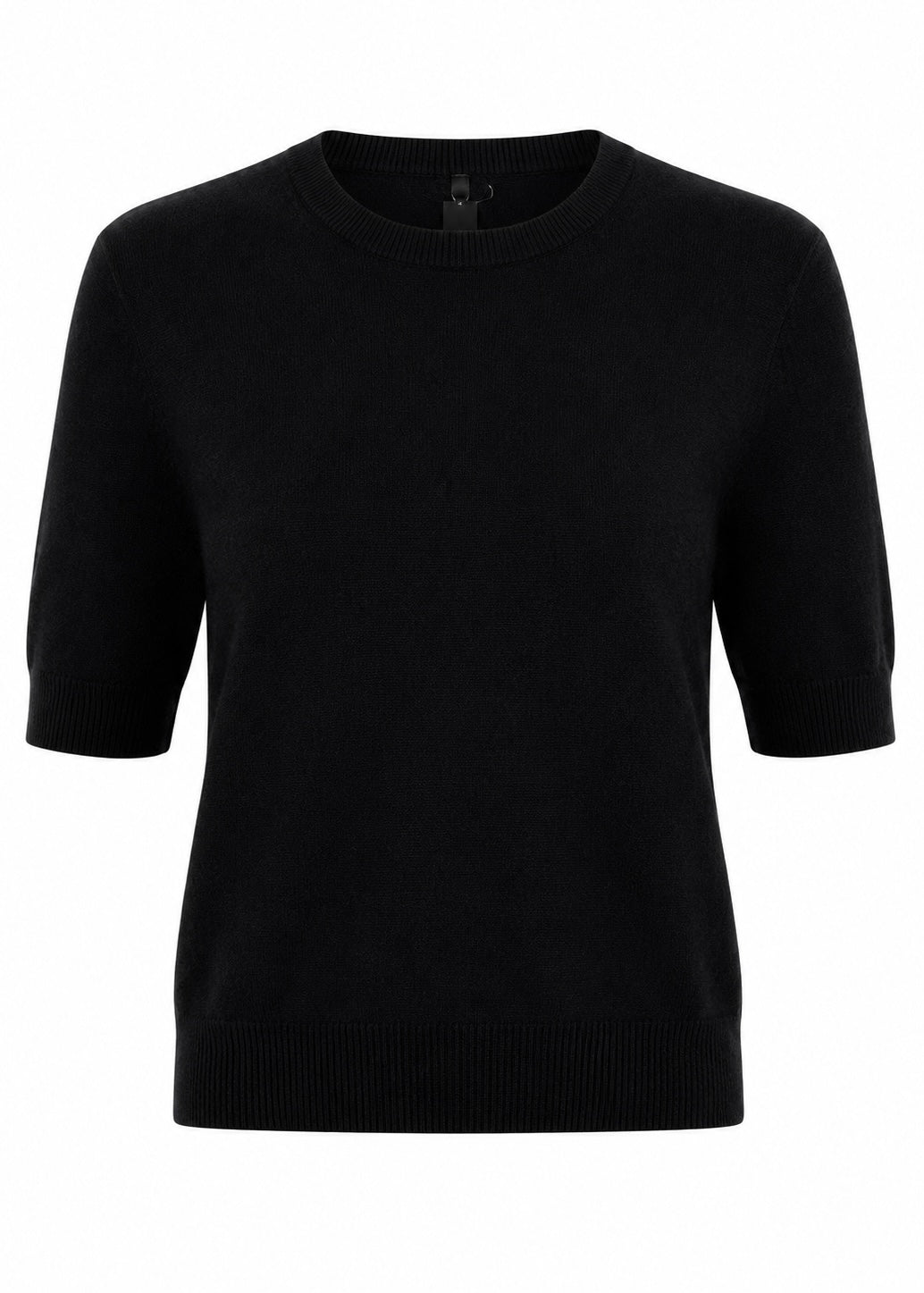 Top Basic Jip Zwart - Peet kleding