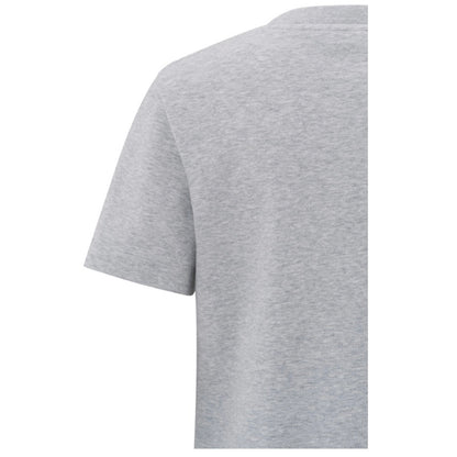 Yaya Basic T-Shirt Medium Grey Melange - Peet kleding