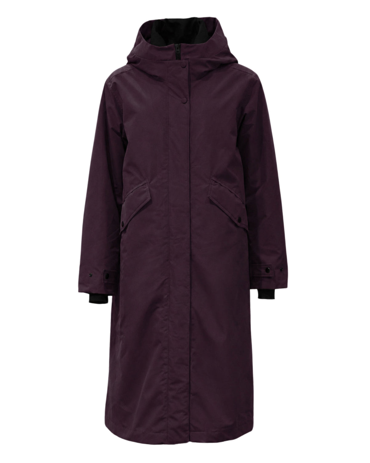 With Black Brooklyn Function Parka Windsor Wine - Peet kleding