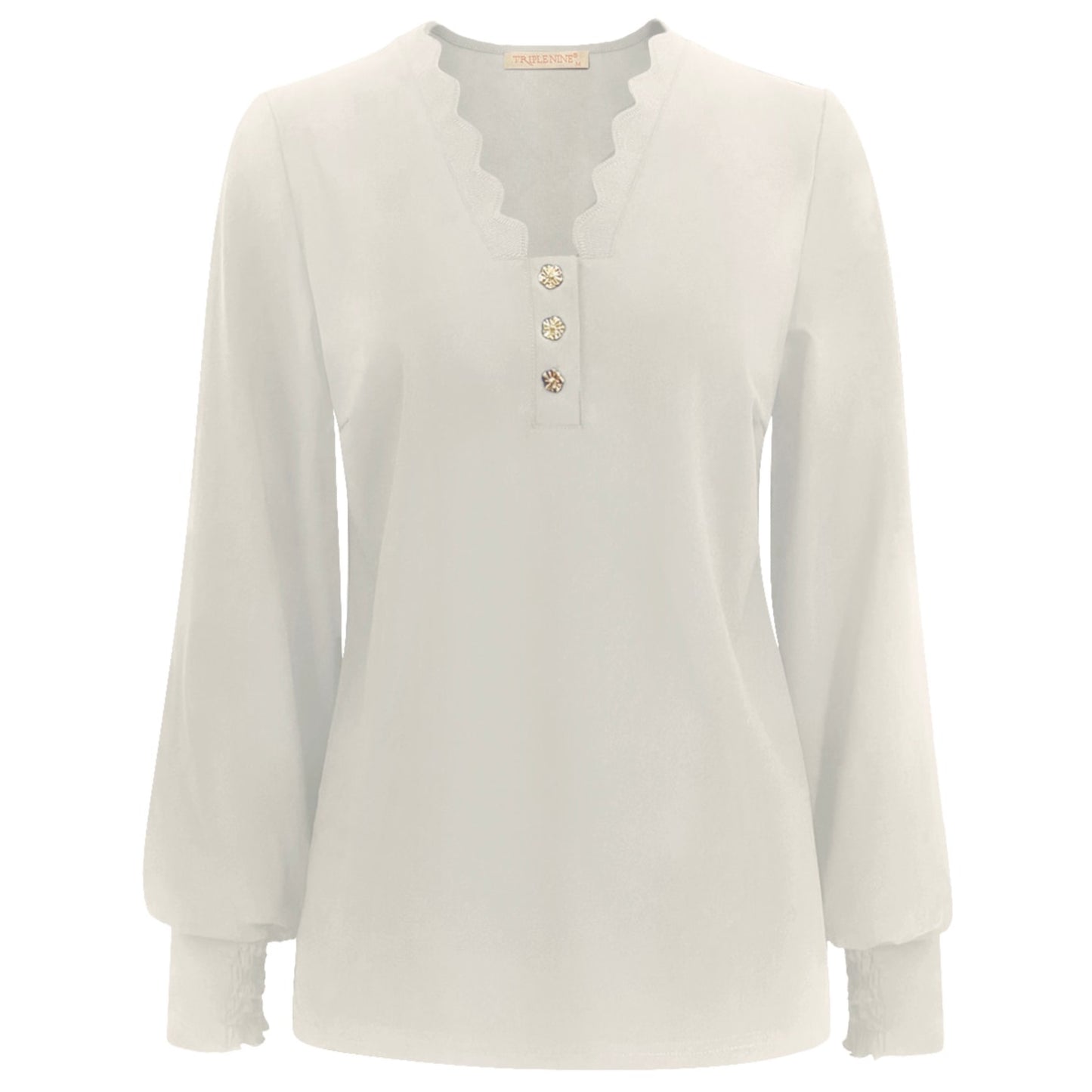 Triple Nine - Travel Top Laura Beige - 6933 - Peet kleding